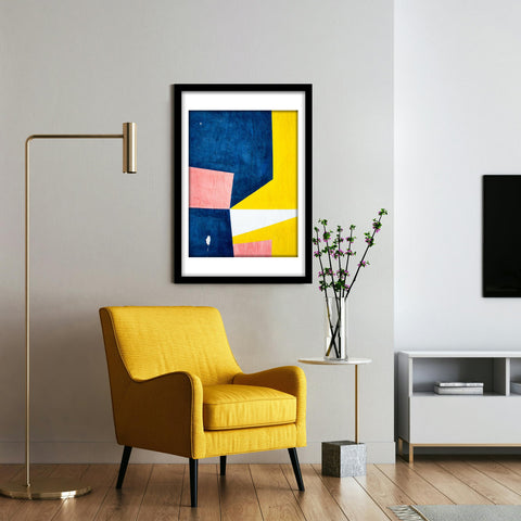Abtgt 20x30 frame black border enhances posters' presentation