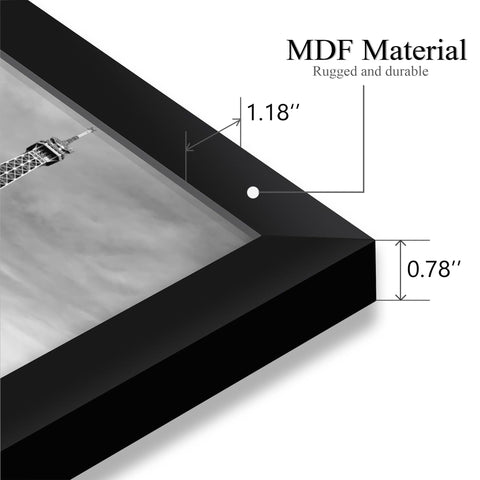 Abtgt 20x30 frame supports horizontal and vertical hanging