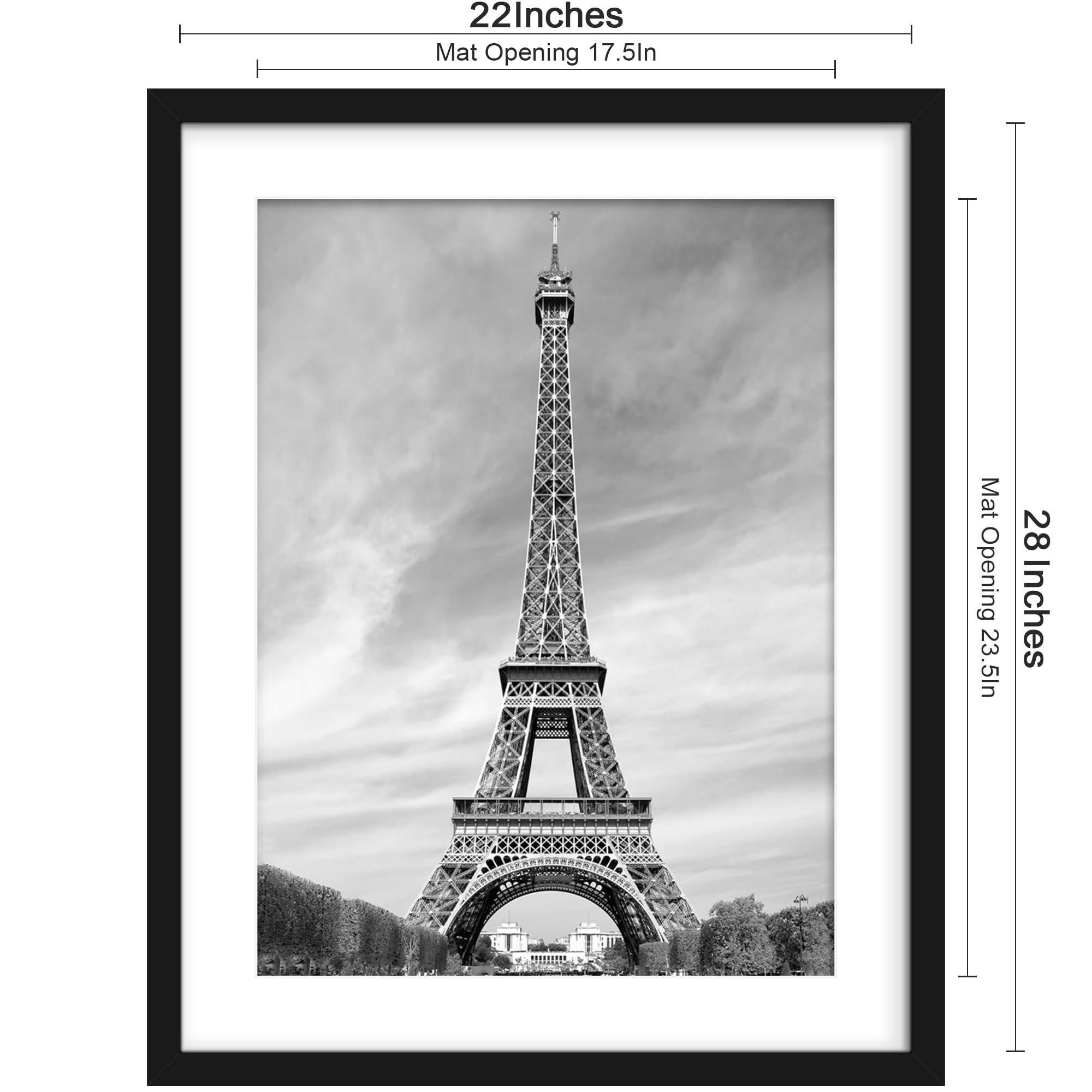 Abtgt 22x28 frame with mat highlighting 18x24 artwork.