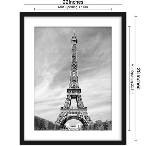 Abtgt 22x28 frame with mat highlighting 18x24 artwork.