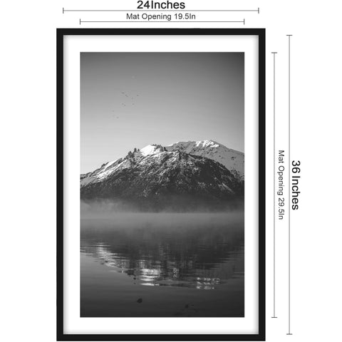 Abtgt 24x36 poster frame wall-mount for easy wall display