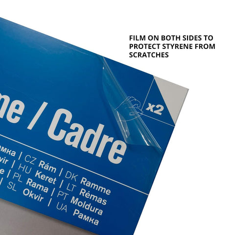 ABYSTYLE GB Eye frame 52x38 cm size fits posters.
