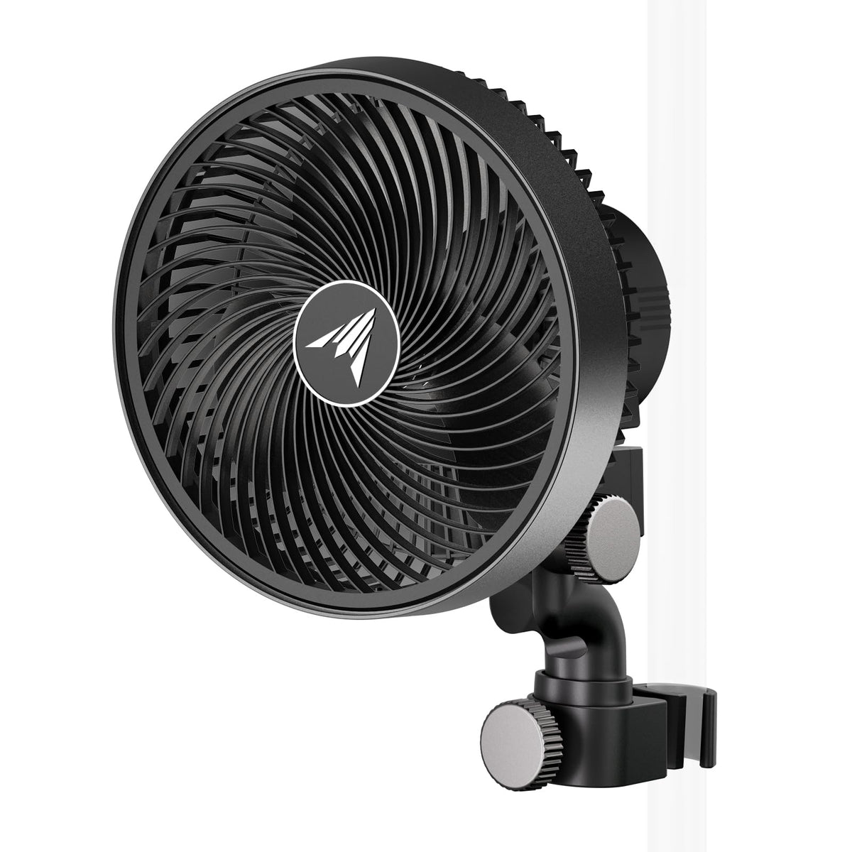 AC Infinity CLOUDRAY S6 clip fan in action delivering steady airflow for a grow tent