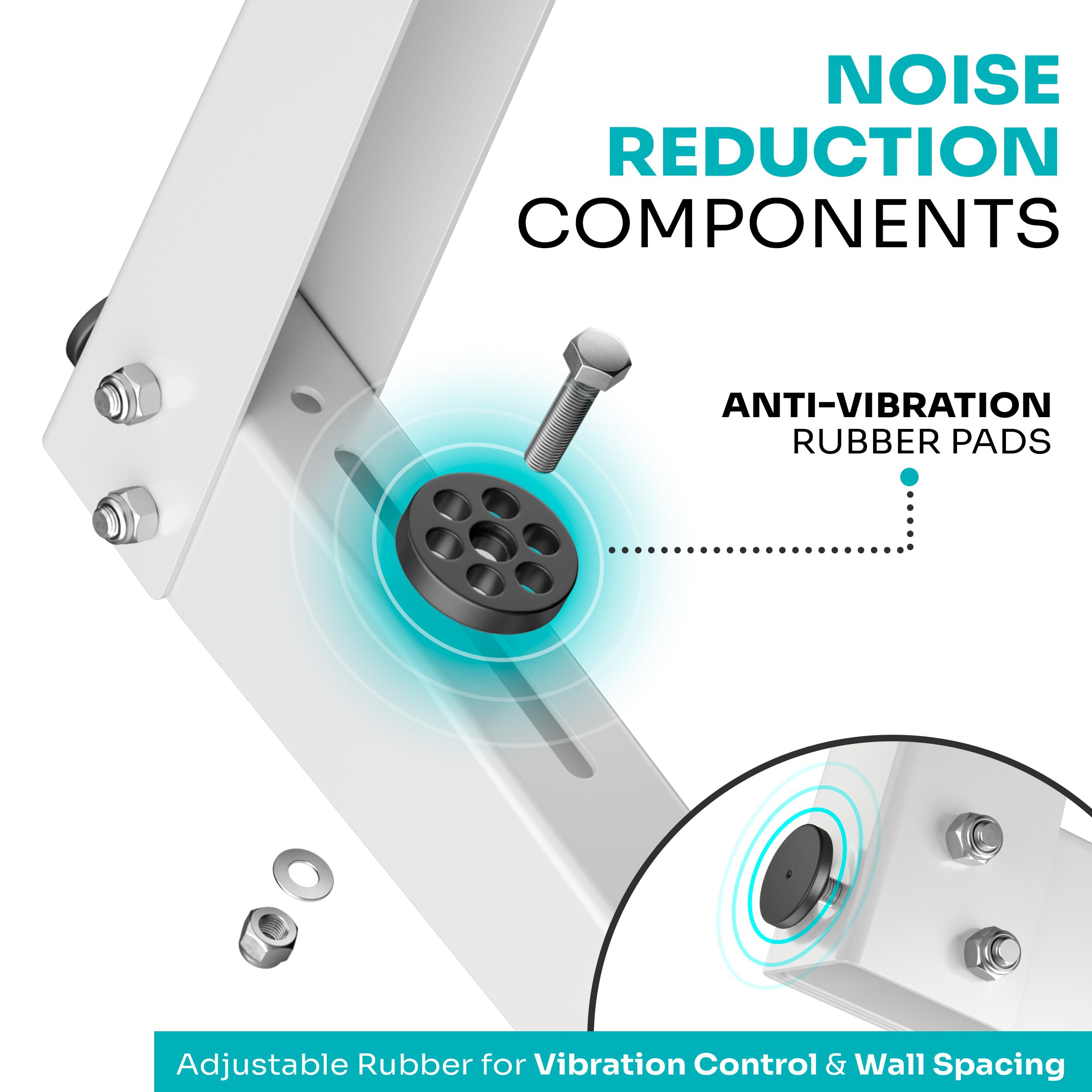 AC MountSolutions includes drill bit for quick, precise wall mounting