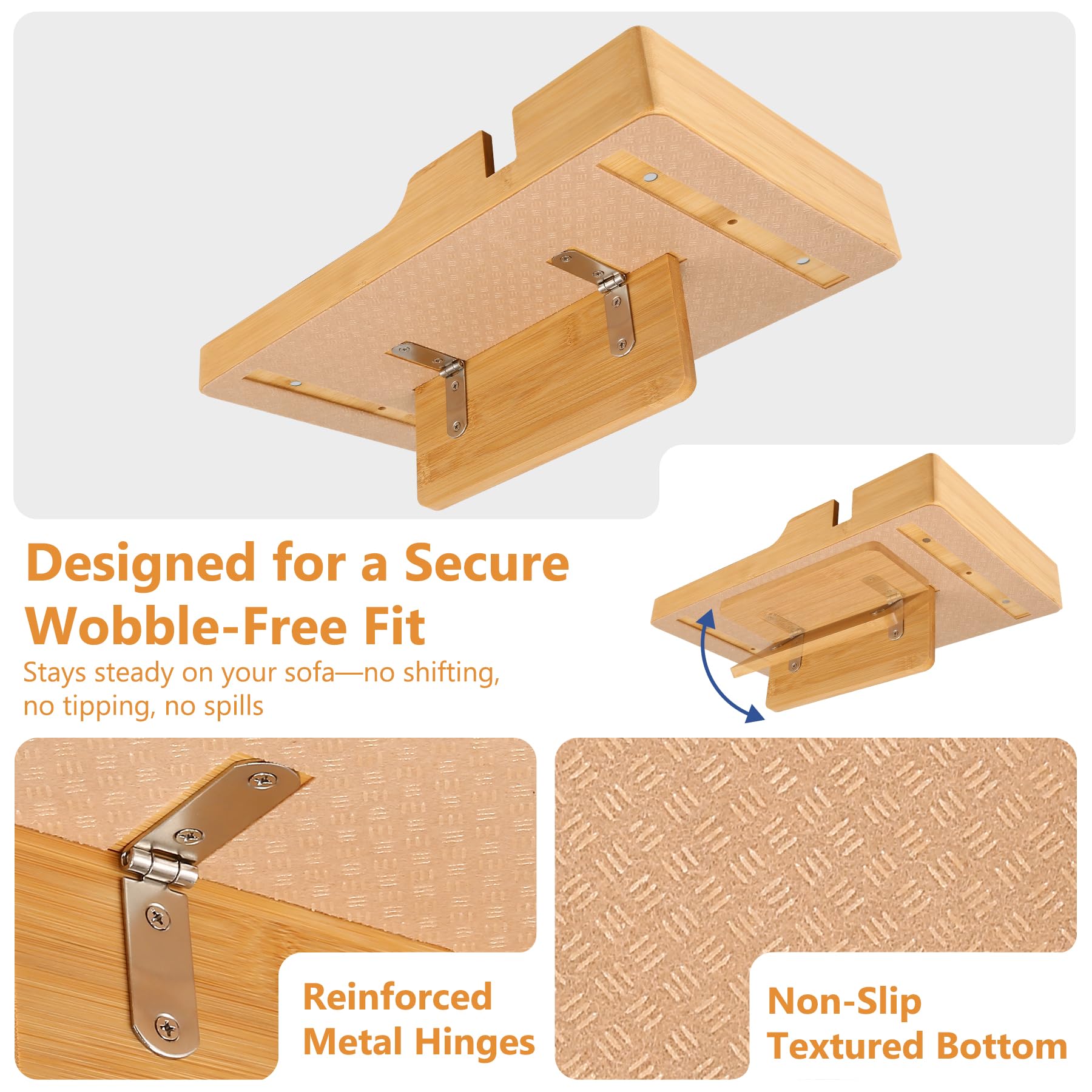 Acanacle couch tray is a gift-ready solution for cozy living.