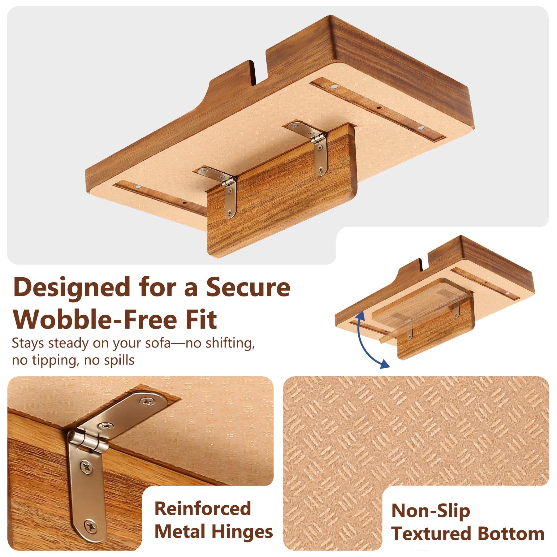 Acanacle gift-ready tray with warranty and care information
