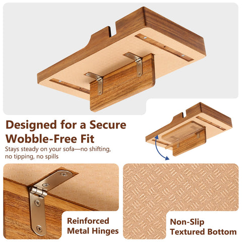 Acanacle gift-ready tray with warranty and care information