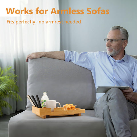 Acanacle natural bamboo surface is easy to wipe clean after use.