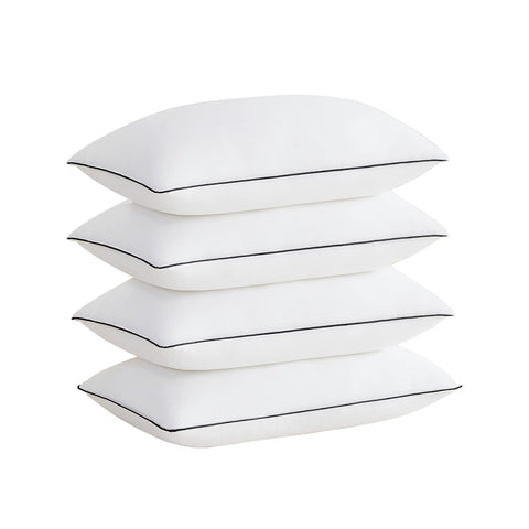Acanva cooling bed pillow cover close-up, highlighting breathable fabric for cool sleep