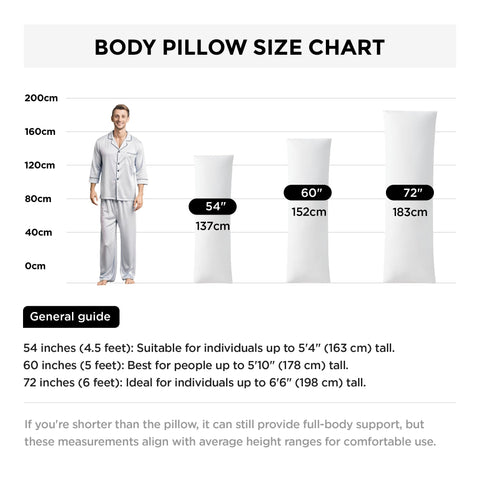 Acanva full-body support pillow aligns neck and knees for restful sleep