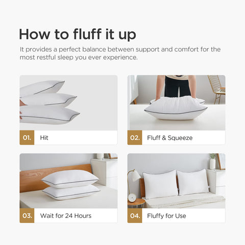 Acanva care tips for fluffing and longevity of the pillow
