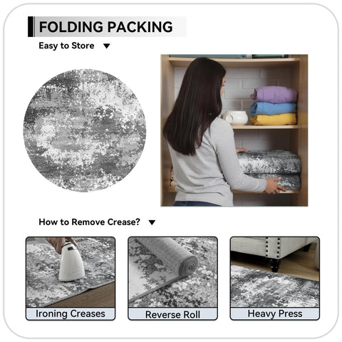 Acapet kids and pets-friendly rug withstands daily wear.
