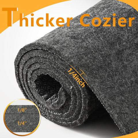 Acapet rug pad gripper textured backing provides slip resistance on surfaces