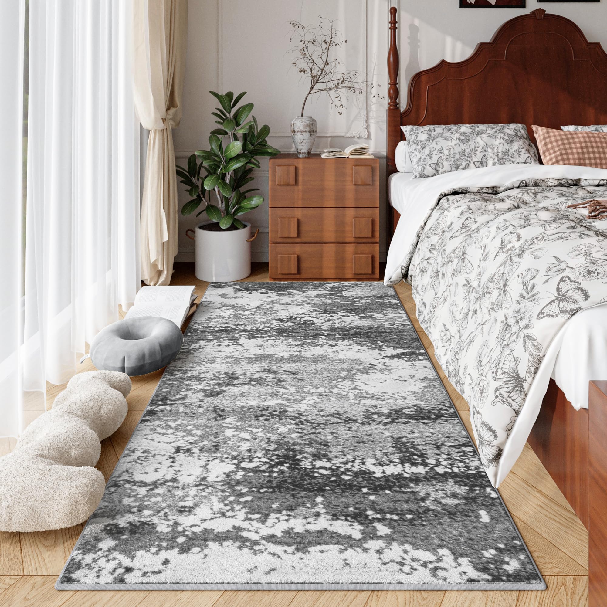 Acapet washable fiber rug runner for quick, easy cleanup of spills