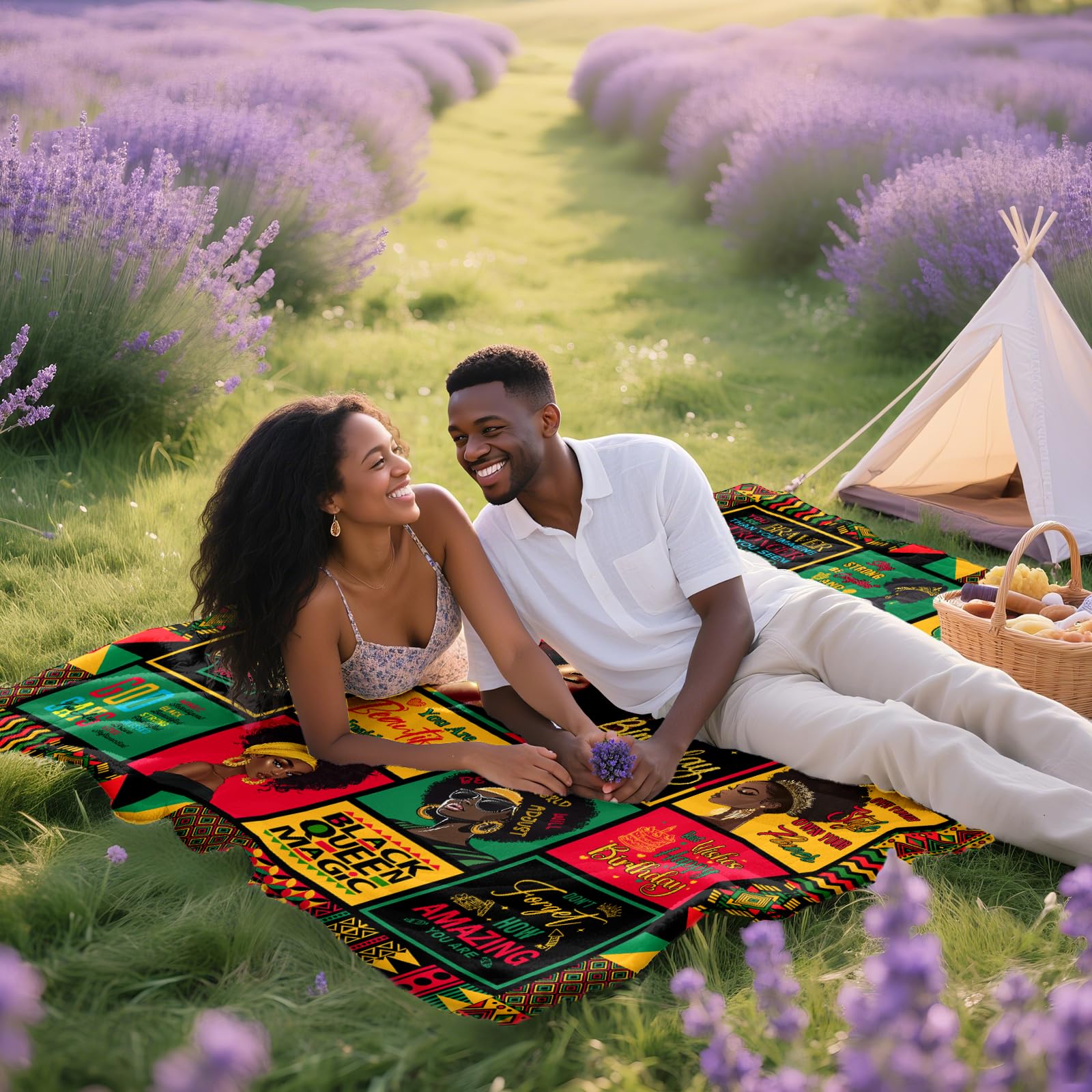 ACBEAT vibrant African American women graphic celebrating culture