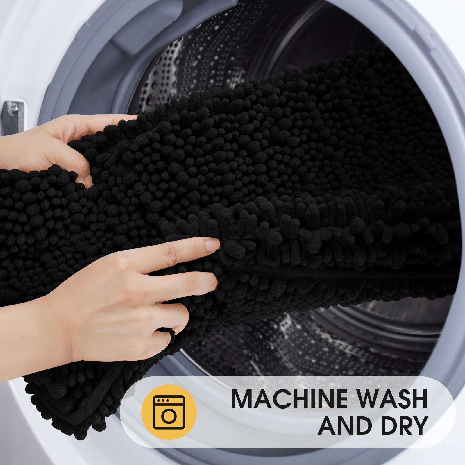 ACCUMTEK Upgrade highly absorbent surface keeps bathrooms tidy