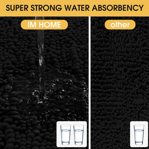 ACCUMTEK Upgrade non-slip backing keeps mats securely in place