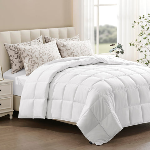 ACCURATEX lightweight duvet insert in queen size for breathable summer comfort.