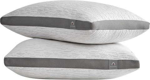 ACCURATEX king-size pillow set with removable-cover for customizable loft.