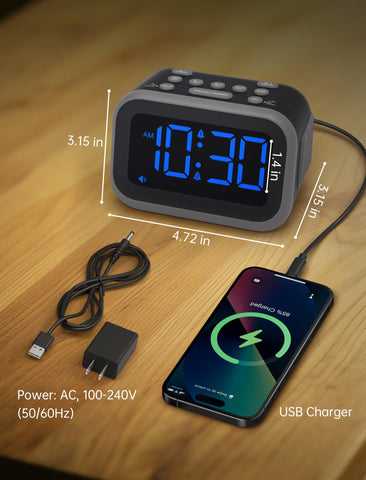 Acedeck USB charging port, convenient power for devices overnight.