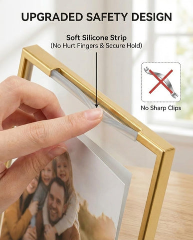 AceList hand-soldered frame detail with lead-free solder