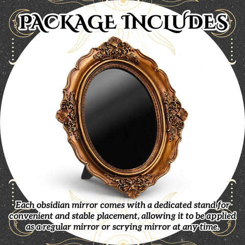 AceOrbit vintage brown frame close-up, ideal for decorative meditation spaces
