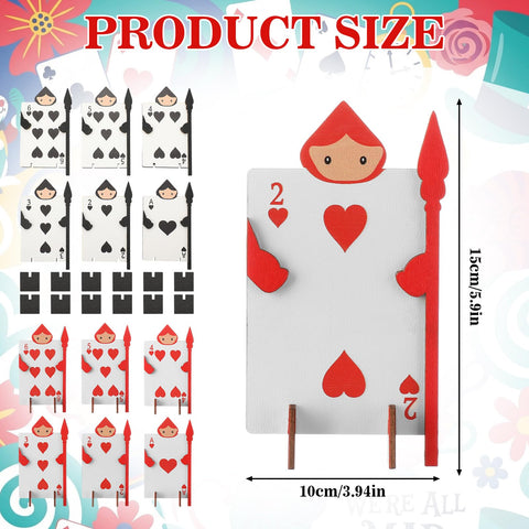 AceOrbit Wonderland soldier card centerpiece adds playful charm and conversation starters.