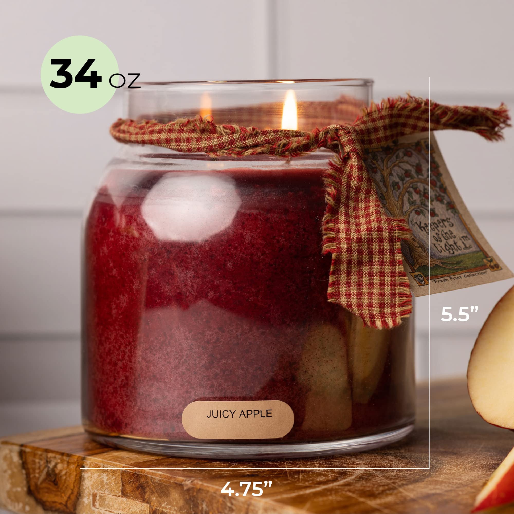 A Cheerful Giver USA-made glass jar showcases quality craftsmanship