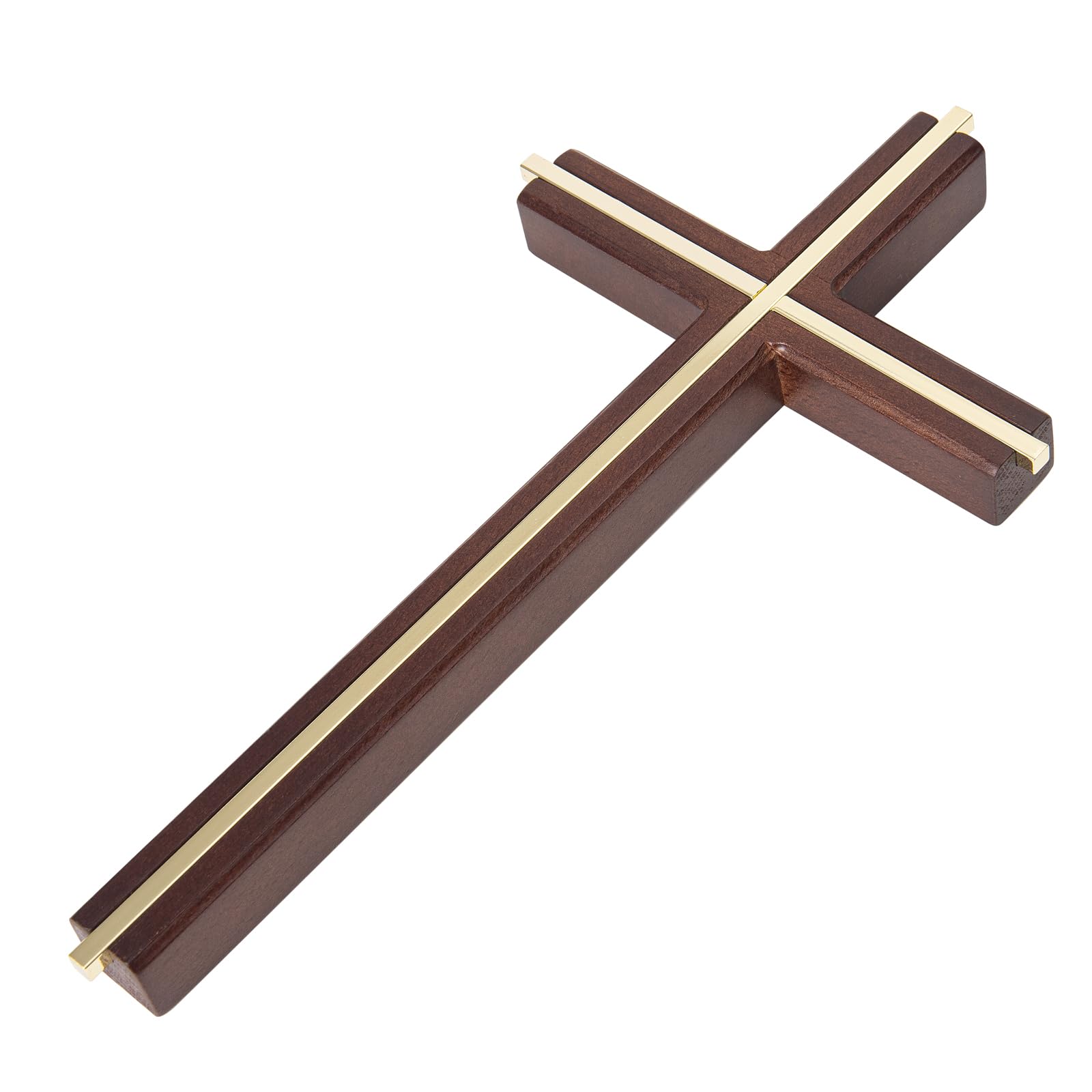 ACHIBANG minimalist cross wall hanger fits in hallways or prayer corners.