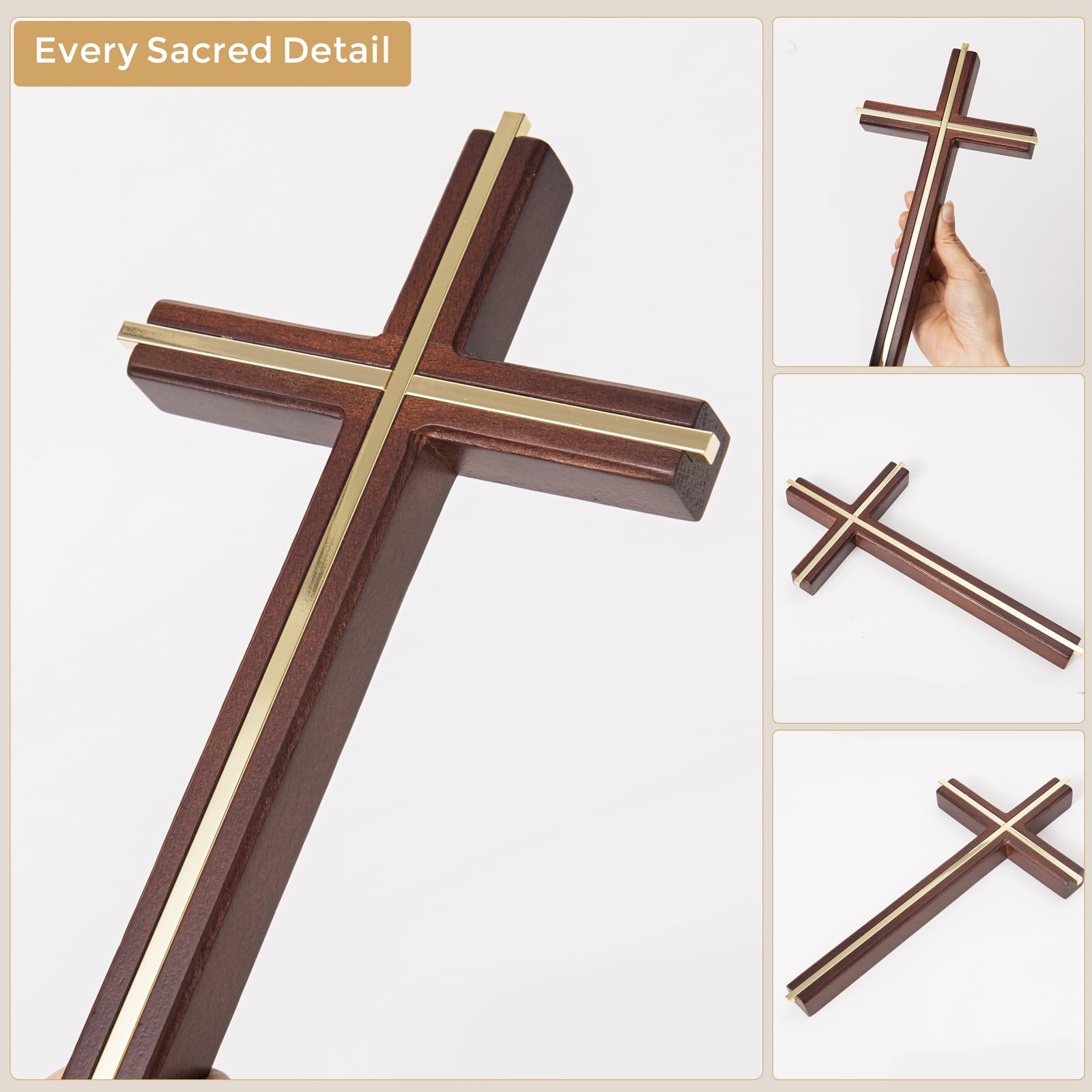 ACHIBANG wooden cross makes a thoughtful gift for baptisms or housewarmings.