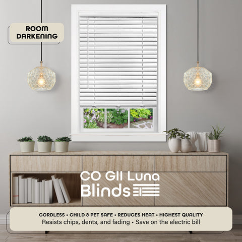 Achim Luna cordless blind hardware included for simple installation