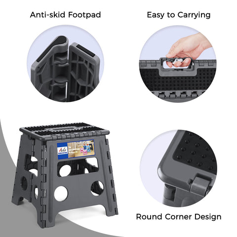 ACKO folding stool suited for classroom, kitchen, or studio tasks.