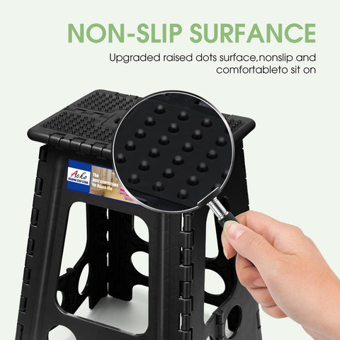 ACKO stool handle design offers easy carrying and transport.