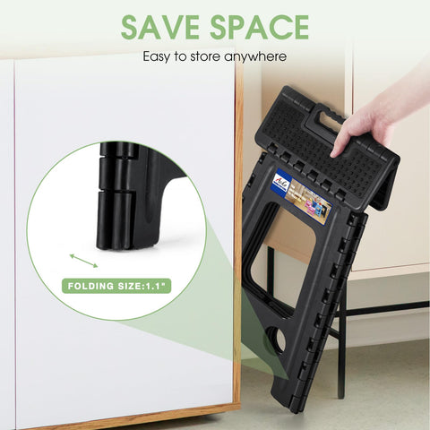 ACKO step stool offers versatile, multipurpose use for kitchen, garage, or garden tasks.