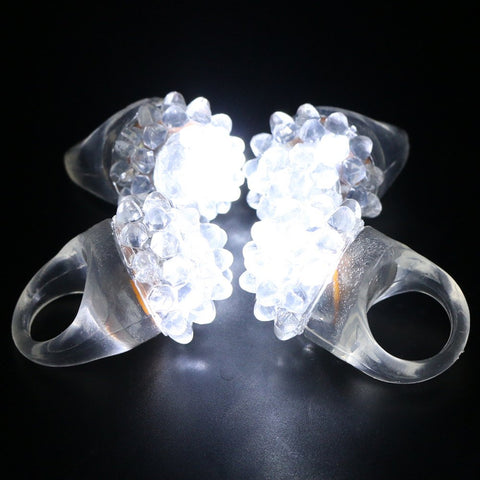 Acmee night-safety LED ring for jogging or clubs, providing bright, hands-free visibility.