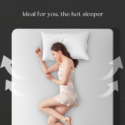 Acnalboma 18-inch deep-pocket fit hugs king mattresses securely.