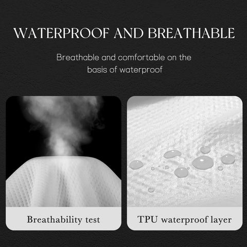 Acnalboma noise-free mattress pad stays quiet while you move at night.