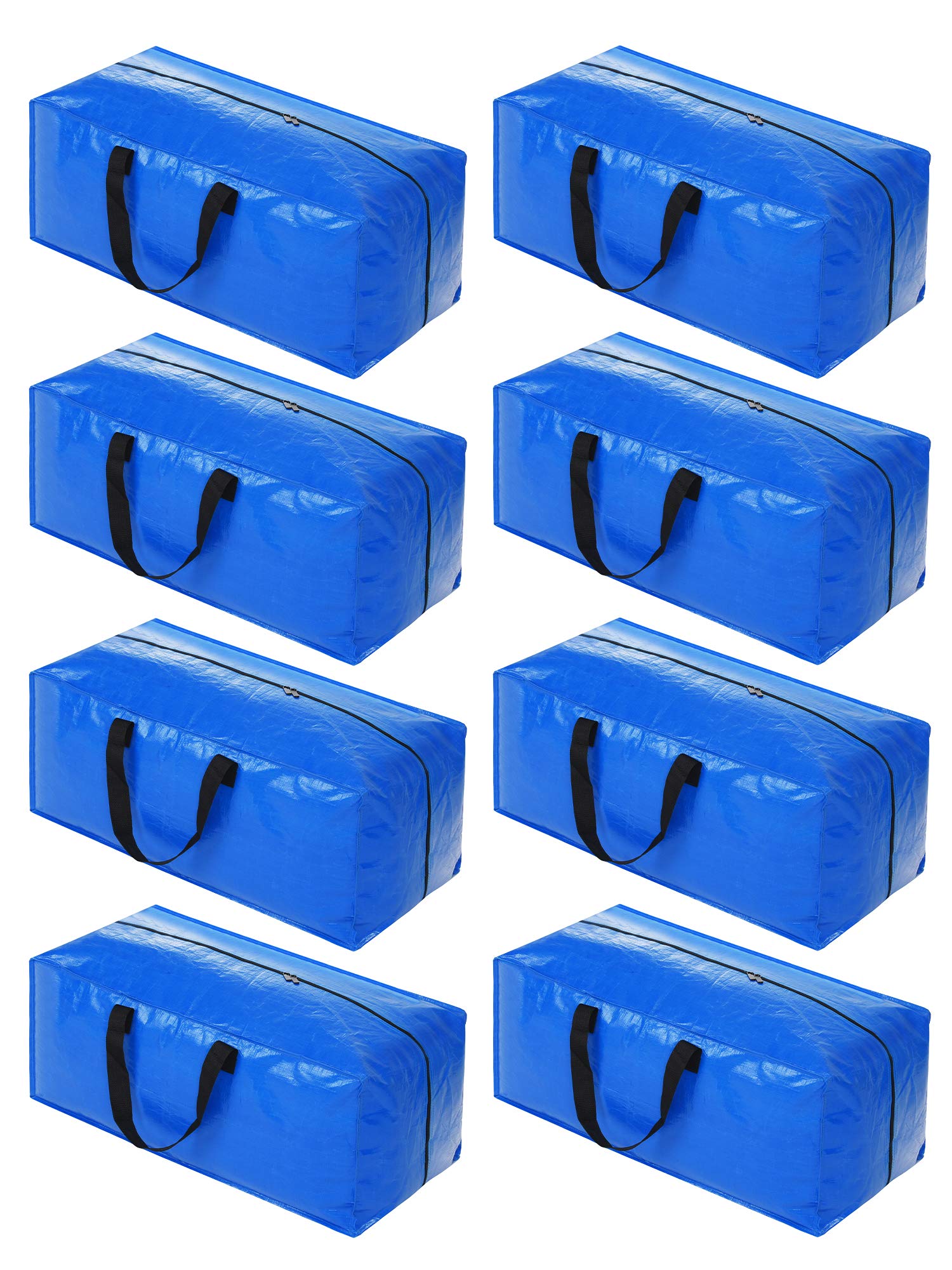 Acnusik 8-pack heavy-duty bags with open-top design for easy loading