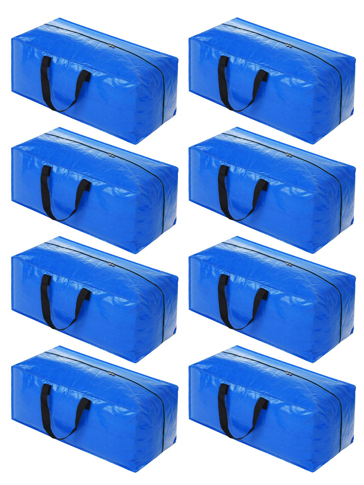 Acnusik 8-pack heavy-duty bags with open-top design for easy loading
