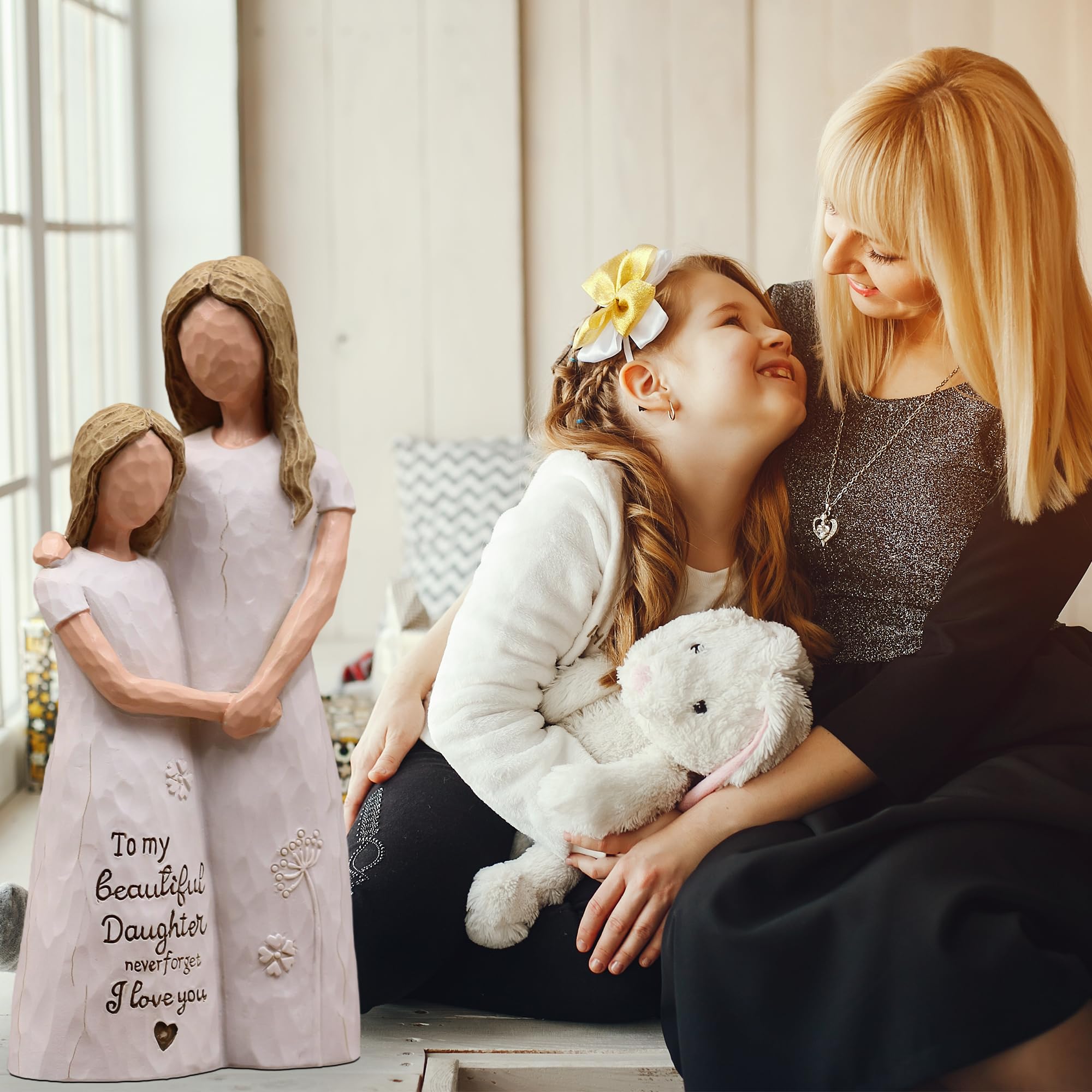 AcowSpt daughter birthday gifts figurine—durable keepsake for a memorable day.