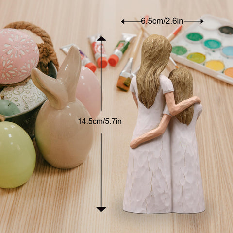 AcowSpt gifts for daughter resin statue—offers warmth and decorative appeal for any space.