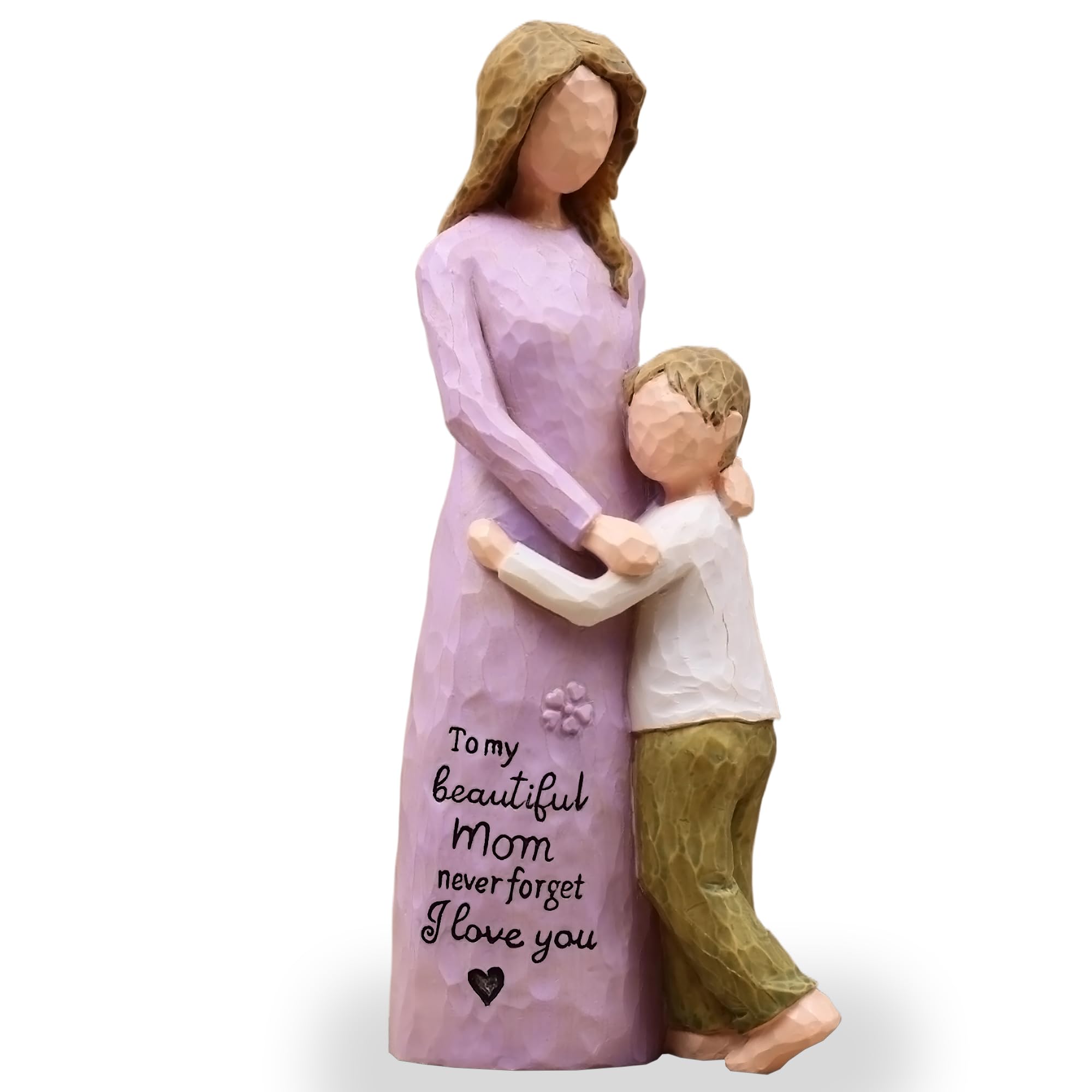 AcowSpt mom gifts from son figurine with hand-painted details