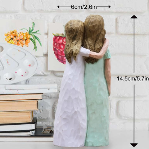 AcowSpt mother-daughter scene conveys warmth and daily affection.