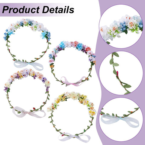 ACRNIGHEET Wreath rattan bundles enable elegant crown designs at home.