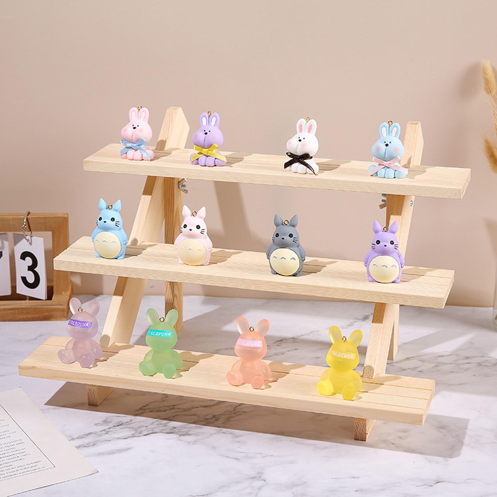 Acrux7 multiuse display stand suitable for jewelry cards and desserts