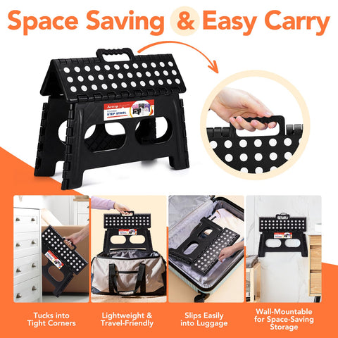 ACSTEP durable plastic construction supports daily indoor use