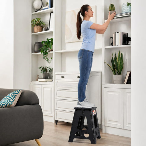 ACSTEP folding step stool with heavy-duty bearings for durable daily use.