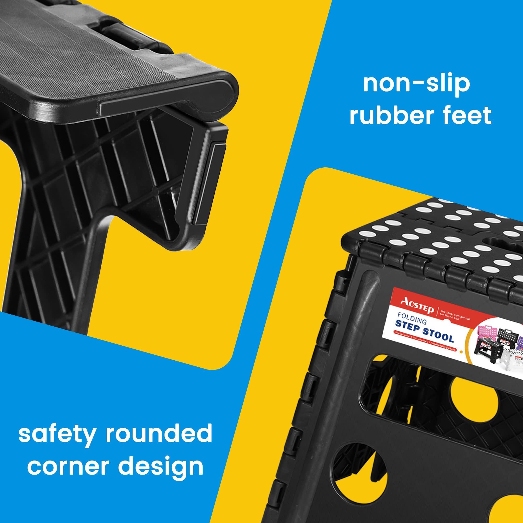 ACSTEP 300 lb capacity supports everyday tasks and heavy loads