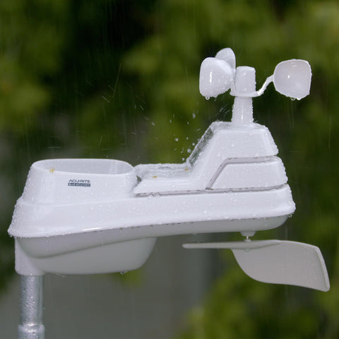AcuRite Iris installation mounting bracket enabling easy setup