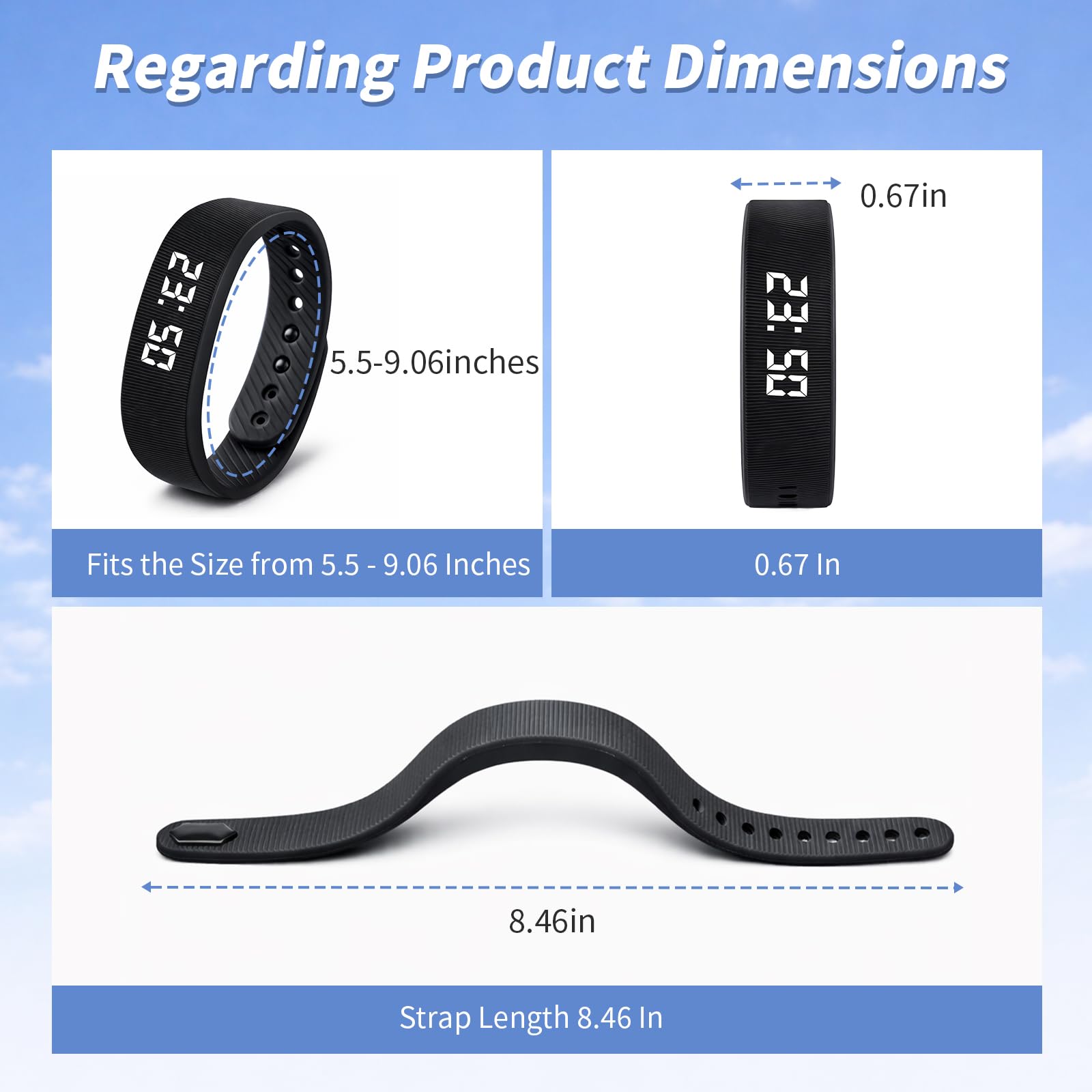 ADAWO lightweight, travel-friendly design fits daily wear and activities.